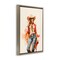 Stupell Industries Wild West Cowgirl Charm Framed Floater Canvas Wall Art Design by Andrea Haase